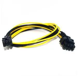 6 Pin To 8 Pin (6 + 2) PCI-E GPU Power Cable 50cm For Graphics Cards Mijnbouw Hp Server Breakout Board 6 Pin To 8 Pin (6 + 2) PCI-E GPU Power Cable 50cm For Graphics Cards Mijnbouw Hp Server Breakout Board