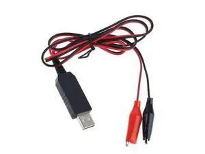 USB Alligator Clip Electrical Clamp 5V to 3V Power cable for Testing Crocodile Test Clip to USB Adapter Multimeter USB Alligator Clip Electrical Clamp 5V to 3V Power cable for Testing Crocodile Test Clip to USB Adapter Multimeter