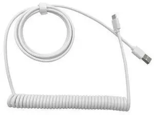 Computer Mechanical Keyboard Data Cable Replacement Coiled Aviator Wire Type-C to USB Cable Keyboard Accessory Computer Mechanical Keyboard Data Cable Replacement Coiled Aviator Wire Type-C to USB Cable Keyboard Accessory