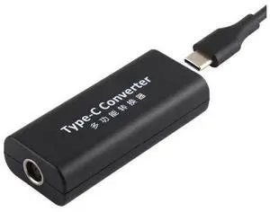 DC 7.4 x 0.6mm Power Jack Female to USB-C / Type-C Female Power Connector Adapter with 15cm USB-C / Type C Cable DC 7.4 x 0.6mm Power Jack Female to USB-C / Type-C Female Power Connector Adapter with 15cm USB-C / Type C Cable