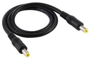 DC Power Plug 5.5 x 2.5mm Male to Male Adapter Connector Cable, Cable Length:1.5m 1.5m (Black) DC Power Plug 5.5 x 2.5mm Male to Male Adapter Connector Cable, Cable Length:1.5m 1.5m (Black)