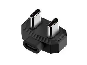USB C Female to Double USB C Male Adapter Converter Multiple Hubs USB C Type C Port Hub Data Transfer Charger Power Adapter USB C Female to Double USB C Male Adapter Converter Multiple Hubs USB C Type C Port Hub Data Transfer Charger Power Adapter