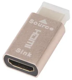 HDMI Lock Screen Signal Holder KVM HDMI2.0 Virtual Adapter EDID DDC Dummy Plug for HDMI Display Emulator Up to 3840X2160 HDMI Lock Screen Signal Holder KVM HDMI2.0 Virtual Adapter EDID DDC Dummy Plug for HDMI Display Emulator Up to 3840X2160