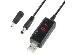 KWS-912V USB Boost Converter DC 5V to 9V / 12V Converter Cable + 3.5x1.35mm Plug Set KWS-912V USB Boost Converter DC 5V to 9V / 12V Converter Cable + 3.5x1.35mm Plug Set