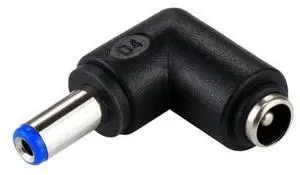 DC 5521 Male to DC 5521 Female Connector Power Adapter for Laptop Notebook, 90 Degree Right Angle Elbow DC 5521 Male to DC 5521 Female Connector Power Adapter for Laptop Notebook, 90 Degree Right Angle Elbow