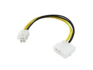 PC Computer Power Supply PSU EPS ATX/12V 4 pin IDE Molex to Motherboard 4-Pin P4 CPU Power Adapter Converter Cord Cable PC Computer Power Supply PSU EPS ATX/12V 4 pin IDE Molex to Motherboard 4-Pin P4 CPU Power Adapter Converter Cord Cable