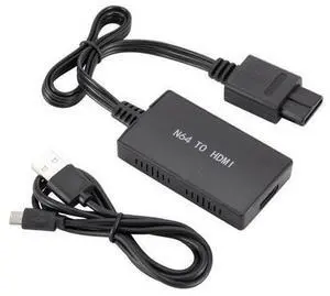 N64 To HDMI Converter HD Cable For N64/GameCube/SNES N64 To HDMI Converter HD Cable For N64/GameCube/SNES