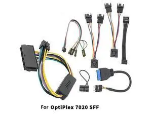 For Optiplex 7020 SFF Motherboard ATX Adapter Cable Front Audio Shielded USB Switch Cable For Optiplex 7020 SFF Motherboard ATX Adapter Cable Front Audio Shielded USB Switch Cable