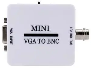 Mini VGA to BNC Video Converter Box VGA to BNC Adapter Convertor Digital Switcher Box for HDTV Monitor Mini VGA to BNC Video Converter Box VGA to BNC Adapter Convertor Digital Switcher Box for HDTV Monitor