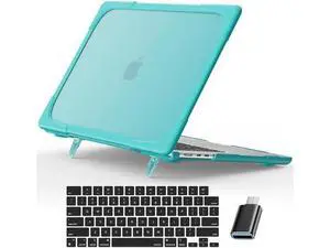 Compatible with MacBook Air 15 inch Case 2023 Release A2941 M2 Chip with Liquid Retina Display Touch ID, Heavy Duty Rugged Hard Shell Shockproof Cover with Keyboard Skin, Type C Adapter Blue Compatible with MacBook Air 15 inch Case 2023 Release A2941 M2 Chip with Liquid Retina Display Touch ID, Heavy Duty Rugged Hard Shell Shockproof Cover with Keyboard Skin, Type C Adapter Blue