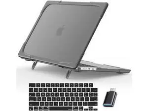 Compatible with MacBook Air 15 inch Case 2023 Release A2941 M2 Chip with Liquid Retina Display Touch ID, Heavy Duty Rugged Hard Shell Shockproof Cover with Keyboard Skin, Type C Adapter Compatible with MacBook Air 15 inch Case 2023 Release A2941 M2 Chip with Liquid Retina Display Touch ID, Heavy Duty Rugged Hard Shell Shockproof Cover with Keyboard Skin, Type C Adapter