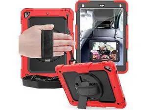 iPad 6th 5th Generation Case New iPad 9.7 Inch 2018 2017 Case Full-body Shock Proof Hybrid Armor Protective Case Cover with 360 Rotating Stand & Strap for Apple iPad 5th / 6th iPad Air 2 iPad Pro 9.7 iPad 6th 5th Generation Case New iPad 9.7 Inch 2018 2017 Case Full-body Shock Proof Hybrid Armor Protective Case Cover with 360 Rotating Stand & Strap for Apple iPad 5th / 6th iPad Air 2 iPad Pro 9.7