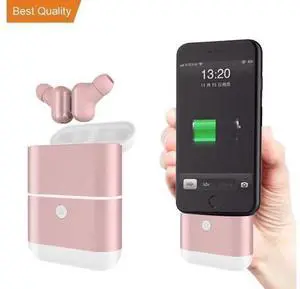 New Exclusive X2-TWS Binaural Detachable Wireless Earphones Mini In-Ear V4.2 Bluetooth Earbuds Sports Waterproof Headphones for iPhone Android Phones with Large Battery Charging Box Power Bank New Exclusive X2-TWS Binaural Detachable Wireless Earphones Mini In-Ear V4.2 Bluetooth Earbuds Sports Waterproof Headphones for iPhone Android Phones with Large Battery Charging Box Power Bank