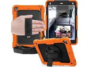 iPad 6th 5th Generation Case New iPad 9.7 Inch 2018 2017 Case Full-body Shock Proof Hybrid Armor Protective Case Cover with 360 Rotating Stand & Strap for Apple iPad 5th / 6th iPad Air 2 iPad Pro 9.7 iPad 6th 5th Generation Case New iPad 9.7 Inch 2018 2017 Case Full-body Shock Proof Hybrid Armor Protective Case Cover with 360 Rotating Stand & Strap for Apple iPad 5th / 6th iPad Air 2 iPad Pro 9.7