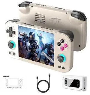 Anbernic RG 476H Retro Handheld Game Console RG 476H Retro Game Console 4.7 inch IPS Multi-Touch Screen Android 13 Unisoc T820 Processor RG476H Support 1080p DP Output WiFi Bluetooth Gray Anbernic RG 476H Retro Handheld Game Console RG 476H Retro Game Console 4.7 inch IPS Multi-Touch Screen Android 13 Unisoc T820 Processor RG476H Support 1080p DP Output WiFi Bluetooth Gray