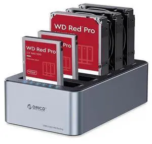 USB C 5 Bay Hard Drive Cloner/Duplicate Hard Drive Docking Station Aluminum USB 3.2 Gen 1 for 2.5''/3.5'' SSD HDD Up to 20TB-6656C3 USB C 5 Bay Hard Drive Cloner/Duplicate Hard Drive Docking Station Aluminum USB 3.2 Gen 1 for 2.5''/3.5'' SSD HDD Up to 20TB-6656C3