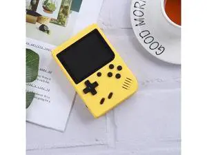 MK500 Macaron Mini Retro Classic Handheld Game Console for Kids Built-in 500 Games, Support AV Output (Yellow) MK500 Macaron Mini Retro Classic Handheld Game Console for Kids Built-in 500 Games, Support AV Output (Yellow)