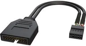 USB 2.0 to USB 3.0/3.1 Upgrade Adapter Noise Reduction Shielded 26 cm Backed by 1-Year Warranty USB 2.0 to USB 3.0/3.1 Upgrade Adapter Noise Reduction Shielded 26 cm Backed by 1-Year Warranty