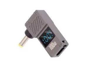 USB C to DC Adapter,USB C Female to DC 4.0x1.7mm Barrel Jack Plug PD 100W Laptop Fast Charging Adapter with Wattage Display USB C to DC Adapter,USB C Female to DC 4.0x1.7mm Barrel Jack Plug PD 100W Laptop Fast Charging Adapter with Wattage Display
