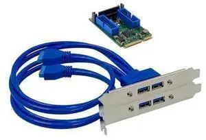 Mini PCIE to dual 19PIN USB3.0 expansion card 720202 chip 2-ports 20pin to 4 port usb 3.0 mini pci-e to usb hub adapter Mini PCIE to dual 19PIN USB3.0 expansion card 720202 chip 2-ports 20pin to 4 port usb 3.0 mini pci-e to usb hub adapter