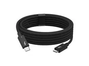 Thunderbolt 4 Cable 40Gbps, 240W PD, 8K Video, E-Marker Chip, Nylon Braided, 12,000 Bend Lifespan, for MacBook, Laptop, eGPU, Dock & Monitor Thunderbolt 4 Cable 40Gbps, 240W PD, 8K Video, E-Marker Chip, Nylon Braided, 12,000 Bend Lifespan, for MacBook, Laptop, eGPU, Dock & Monitor