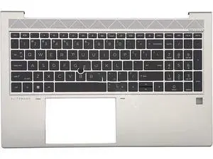 For Elitebook 850 G8 Palmrest Upper US Keyboard Backlit M35816-001 Silver For Elitebook 850 G8 Palmrest Upper US Keyboard Backlit M35816-001 Silver