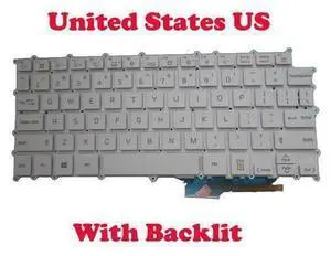 US Backlit Keyboard For 13Z980 13ZD980 13Z990 13ZD990 13ZB990 13Z99 White color US Backlit Keyboard For 13Z980 13ZD980 13Z990 13ZD990 13ZB990 13Z99 White color
