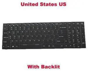Backlit English Replacment keyboard Keyboard For CLEVO P650RS MP-13H83U4J4301 6-80-W6701-010-1G Backlit English Replacment keyboard Keyboard For CLEVO P650RS MP-13H83U4J4301 6-80-W6701-010-1G