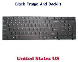 Backlit Keyboard For CLEVO N250 CVM15F23USJ4308 6-80-N7500-011-1 English US Backlit Keyboard For CLEVO N250 CVM15F23USJ4308 6-80-N7500-011-1 English US
