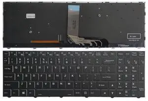US Backlit Keyboard For CLEVO CVM18H93US9430 CVM18H93US9430B 6-80-PC510-010-1 US Backlit Keyboard For CLEVO CVM18H93US9430 CVM18H93US9430B 6-80-PC510-010-1