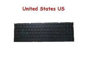 Laptop Blue Keycap Backlit Keyboard For 15G870 15GD870 15G87 English US Laptop Blue Keycap Backlit Keyboard For 15G870 15GD870 15G87 English US
