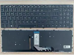 replacement keyboard for Clevo Sager NP7858DW NP7873 NP7876 US backlit Black replacement keyboard for Clevo Sager NP7858DW NP7873 NP7876 US backlit Black