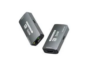 HDMI Extender over Cat5e/6 50m, 4K@30Hz, for PC, Set-Top Box, Projector & TV HDMI Extender over Cat5e/6 50m, 4K@30Hz, for PC, Set-Top Box, Projector & TV