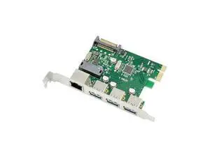 SuperSpeed PCI-E To 3 Ports USB 3.0 + Gigabit RJ45 Network Control Expansion Card USB HUB + LAN usb3.0 to pcie card 1000M SuperSpeed PCI-E To 3 Ports USB 3.0 + Gigabit RJ45 Network Control Expansion Card USB HUB + LAN usb3.0 to pcie card 1000M