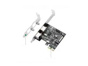 PCI Express 2 Ports PS//2 PC Keyboard Mouse Adapter Expansion Card with 4 Pin Power Connector PCI Express 2 Ports PS//2 PC Keyboard Mouse Adapter Expansion Card with 4 Pin Power Connector