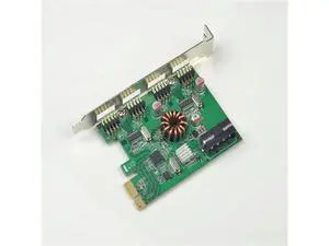 PCI-E Expansion Card USB 2.0 External 4x 9Pin Header 8-port USB2.0 to PCIe Card Adapter usb hub PCI-E Expansion Card USB 2.0 External 4x 9Pin Header 8-port USB2.0 to PCIe Card Adapter usb hub