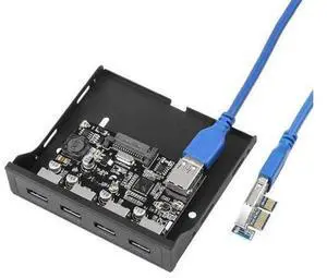 FOR PCIE Two-port 19PIN USB3.0 Adapter Card PCI-E To 19-pin Front Panel Floppy Drive Expansion Card FOR PCIE Two-port 19PIN USB3.0 Adapter Card PCI-E To 19-pin Front Panel Floppy Drive Expansion Card