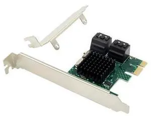 ASM1061 PCI-E to 4 Port SATA 3.0 to PCIe x1 GEN3 Expansion Adapter Card SATA3.0 controller ASM1061 PCI-E to 4 Port SATA 3.0 to PCIe x1 GEN3 Expansion Adapter Card SATA3.0 controller
