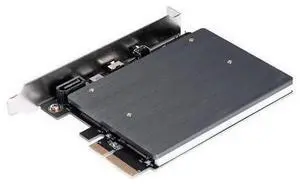 PCIE TO NVME MKEY card With 5V 12V RGB LED PCIE to M2 NVME SSD Adapter PCI Express x4 Card B Key and M Key Port PCIE TO NVME MKEY card With 5V 12V RGB LED PCIE to M2 NVME SSD Adapter PCI Express x4 Card B Key and M Key Port
