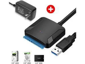 USB 3.0 To Sata Adapter Converter Cable 22pin Adapters For 2.5 Or 3.5 Inch Sata HDD SSD SataIII To USB3,0 High Quality Fast Delivery USB 3.0 To Sata Adapter Converter Cable 22pin Adapters For 2.5 Or 3.5 Inch Sata HDD SSD SataIII To USB3,0 High Quality Fast Delivery