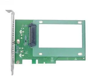 FOR PCIE to U.2 Adapter PCI Express 3.0 X4 to U.2 NVME SFF-8639 2.5" SSD Expansion Card Riser Converter 32 GT/S for Deskotp Computer FOR PCIE to U.2 Adapter PCI Express 3.0 X4 to U.2 NVME SFF-8639 2.5" SSD Expansion Card Riser Converter 32 GT/S for Deskotp Computer