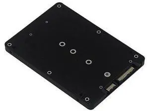 B+M Key Socket 2 M.2 NGFF (SATA) SSD to 2.5" SATA Adapter Card with Case Fast-Black B+M Key Socket 2 M.2 NGFF (SATA) SSD to 2.5" SATA Adapter Card with Case Fast-Black