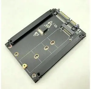 FOR Metal Case B+M Key M.2 NGFF SSD To 2.5 SATA 6Gb/s Adapter Card With Enclosure Socket M2 NGFF Adapter W/ 5 Screw M.2 SATA Adapter FOR Metal Case B+M Key M.2 NGFF SSD To 2.5 SATA 6Gb/s Adapter Card With Enclosure Socket M2 NGFF Adapter W/ 5 Screw M.2 SATA Adapter