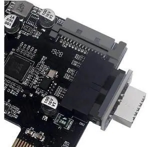 USB 3.2 Gen 1 to USB 3.2 Gen 2 Header Adapter USB 3.1 Type-E Key-A to USB 3.0 20 Pin Header Converter for Type C Motherboard (Vertical Type) USB 3.2 Gen 1 to USB 3.2 Gen 2 Header Adapter USB 3.1 Type-E Key-A to USB 3.0 20 Pin Header Converter for Type C Motherboard (Vertical Type)