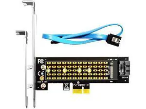 PA09-SA M.2 NGFF SATA SSD Adapter - SATA I/II/III, Cable and Screws Included PA09-SA M.2 NGFF SATA SSD Adapter - SATA I/II/III, Cable and Screws Included