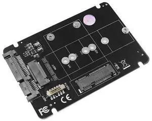FOR M2/mSATA to SATA Adapter NGFF M.2 SATA Key B SSD / mSATA SSD to SATA3.0 6Gbps 2.5" Riser Board 2 in 1 Combine Converter Card FOR M2/mSATA to SATA Adapter NGFF M.2 SATA Key B SSD / mSATA SSD to SATA3.0 6Gbps 2.5" Riser Board 2 in 1 Combine Converter Card