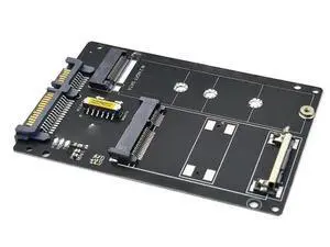 FOR M2/mSATA to SATA Adapter Converter M.2 to SATA 3.0 2.5 Inch Riser Board M2 B Key + mSATA Adapter for NGFF M.2 SATA SSD mSATA SSD FOR M2/mSATA to SATA Adapter Converter M.2 to SATA 3.0 2.5 Inch Riser Board M2 B Key + mSATA Adapter for NGFF M.2 SATA SSD mSATA SSD