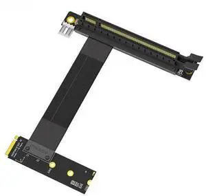 FOR M.2 NVME to PCIE X16 Adapter Graphics Video Extension Cable PCI Express 3.0 16X to M Key Riser Cable for 2242/2260/2280 NVME SSD FOR M.2 NVME to PCIE X16 Adapter Graphics Video Extension Cable PCI Express 3.0 16X to M Key Riser Cable for 2242/2260/2280 NVME SSD