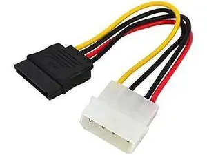 2.5 to 3.5 Inch Hard Disk Metal Bracket Adapter HDD Holder with IDE 4P Male to SATA 15 Pin Cable SATA 3.0 Cable for Desktop PCSSD Server (Yellow) 2.5 to 3.5 Inch Hard Disk Metal Bracket Adapter HDD Holder with IDE 4P Male to SATA 15 Pin Cable SATA 3.0 Cable for Desktop PCSSD Server (Yellow)