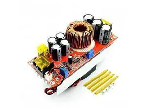 1500W DC-DC Step-up Boost Converter 10-60V to 12-90V 30A Constant Current Power Supply Module LED Driver Voltage Power Converter 1500W DC-DC Step-up Boost Converter 10-60V to 12-90V 30A Constant Current Power Supply Module LED Driver Voltage Power Converter